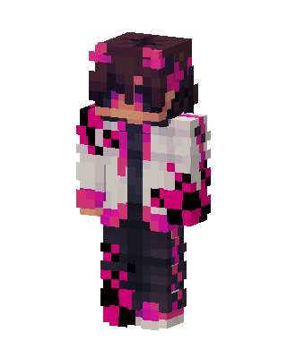 Corrupted Pink skin, 3D preview