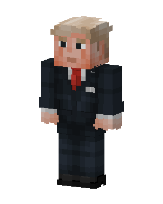Businessman In Suit skin, 3D preview