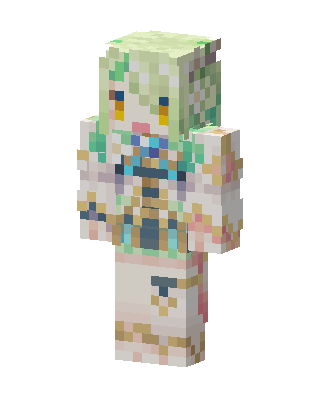 Mint Sprite skin, 3D preview