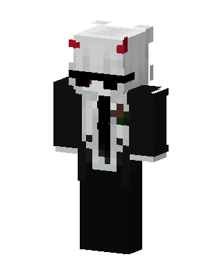 Black Villain skin, 3D preview