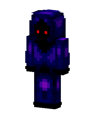Blue Hero Boy Minecraft Enderman skin