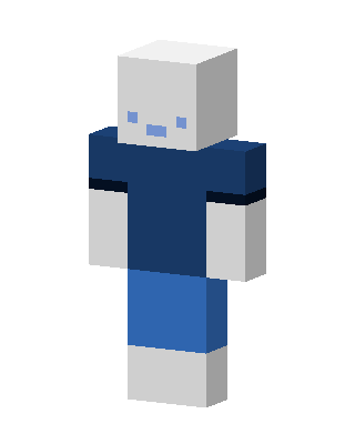 Blue Ghost skin, 3D preview