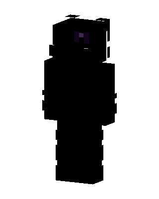 Black Villain Boy Minecraft Enderman skin