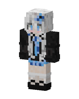 Frost Maid skin, 3D preview