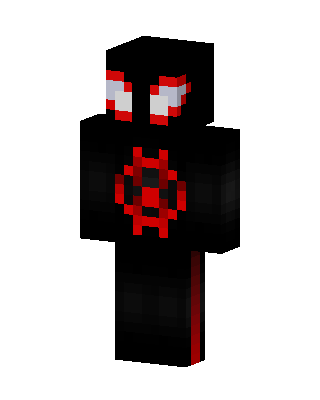 Miles Morales skin, 3D preview