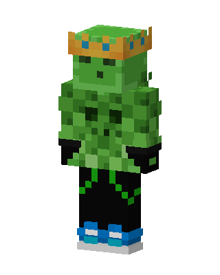 Creeper King Minecraft skin