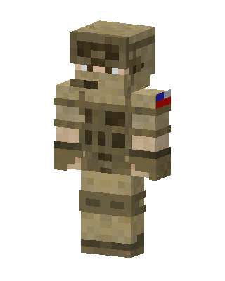 Desert Operator skin, 3D preview