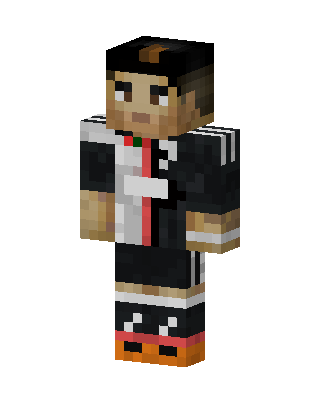 Black Athlete Boy Minecraft skin