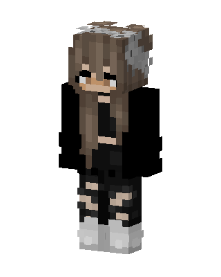 Cozy Goth Girl Minecraft skin