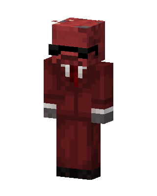 Crimson Agent Minecraft skin