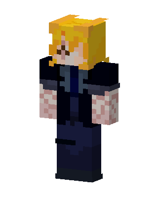 Sanji skin, 3D preview
