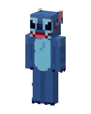 Stitch Minecraft skin