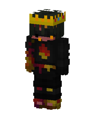 Black King Minecraft skin