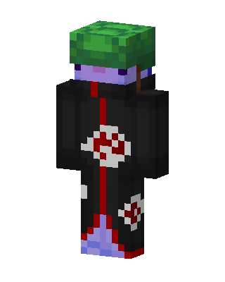 Black Hero Boy skin, 3D preview