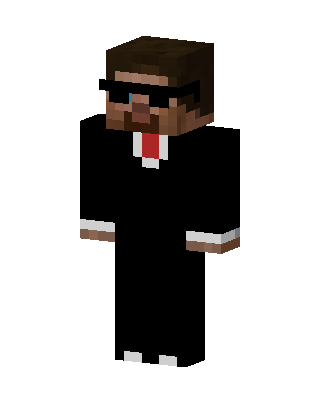 Secret Agent Minecraft skin
