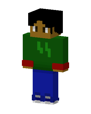 Lightning Hoodie skin, 3D preview