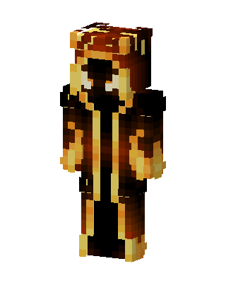 Lava Mage skin, 3D preview
