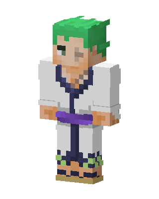 Roronoa Zoro Minecraft skin