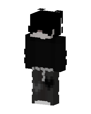 Shadow Hoodie skin, 3D preview