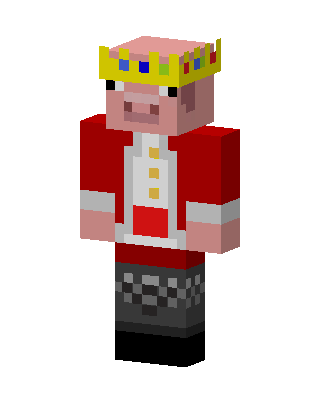 Red King skin, 3D preview