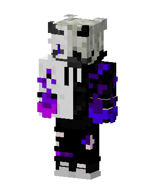Void Panda skin, 3D preview