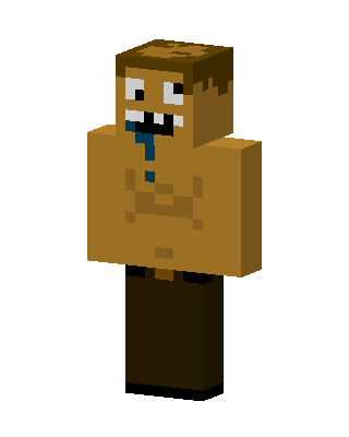Shirtless Goofball Minecraft skin