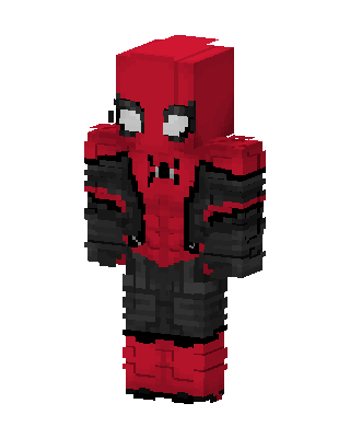 Spider-Man skin, 3D preview