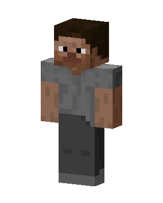 Gray Mob Boy Minecraft mob skin
