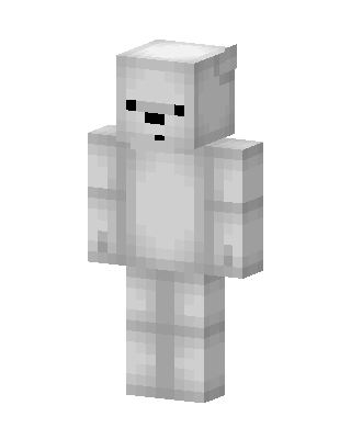 Polar Bear skin, 3D preview