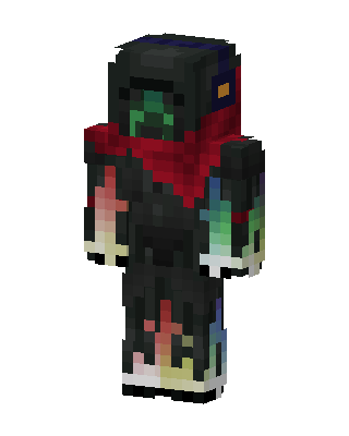 Hooded Creeper skin, 3D preview