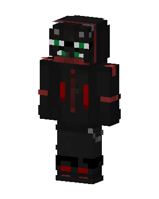 Toothless Hoodie skin, 3D preview