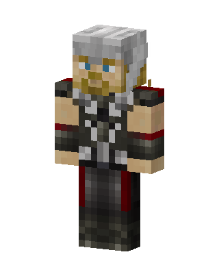 Thor skin, 3D preview