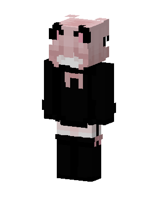 Panda Maid Minecraft skin