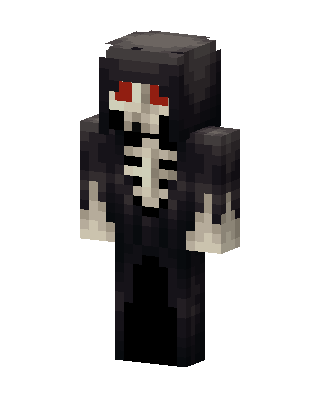 Black Villain Boy skin, 3D preview