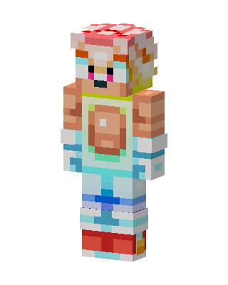 Sailor Bear skin, 3D preview