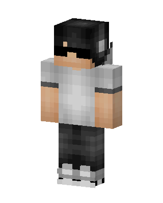 White Player Boy Minecraft white skin