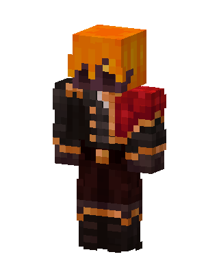 Flame Duelist Minecraft skin