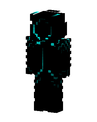 Neon Shadow skin, 3D preview