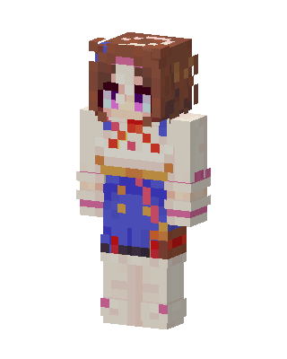 Umamusume Girl skin, 3D preview
