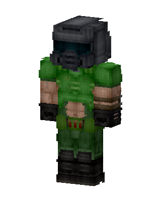 Doom Slayer Minecraft skin