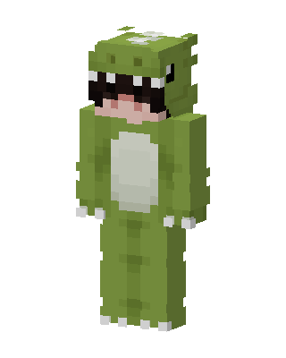 Dino Onesie Minecraft skin