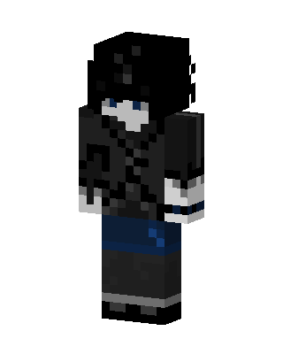 Shadow Hoodie Boy skin, 3D preview