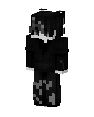 Shadow Ink Boy skin, 3D preview
