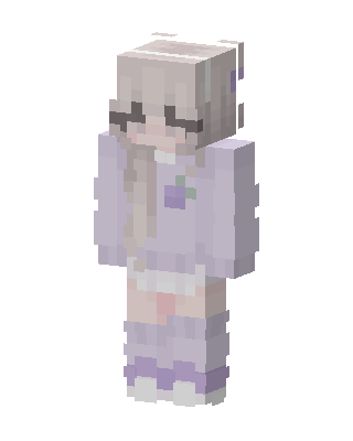 Lavender Berry skin, 3D preview