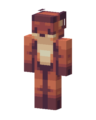 Orange Animal Boy Minecraft skin