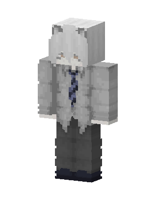 Silver Wolf Student Minecraft skin