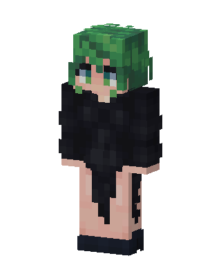 Tatsumaki skin, 3D preview