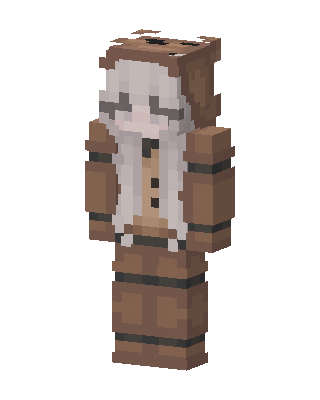 Freddy Girl skin, 3D preview