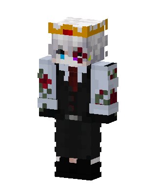 Black King Minecraft skin