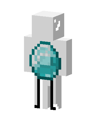 Diamond Ghost skin, 3D preview